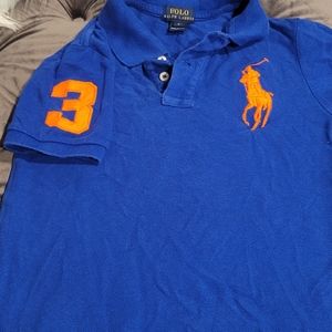 Blue Boys Polo Short Sleeve